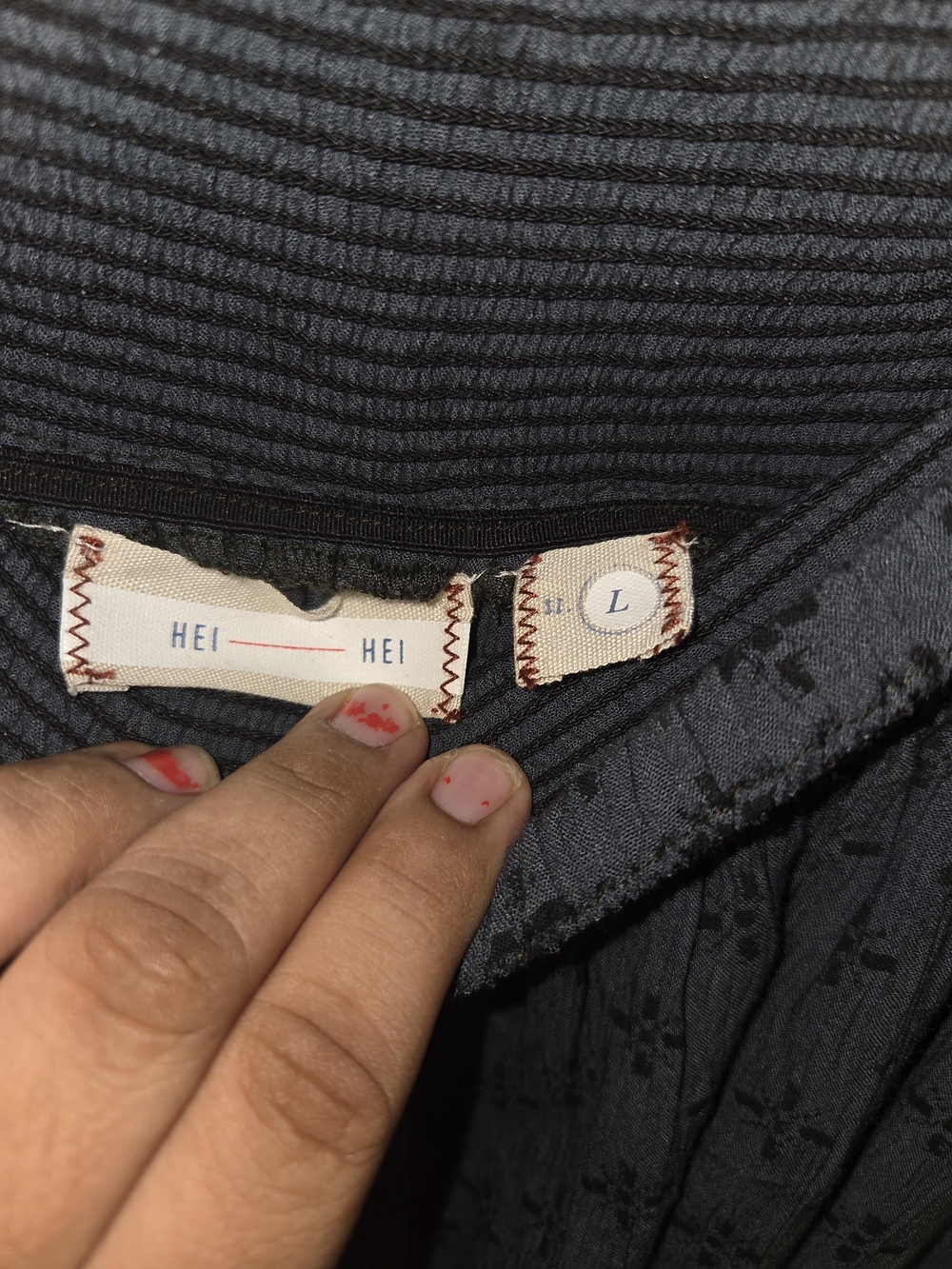 Anthropologie Hei Hei Smocked Waist Black Cropped Harem Pants - Picture 2 of 7
